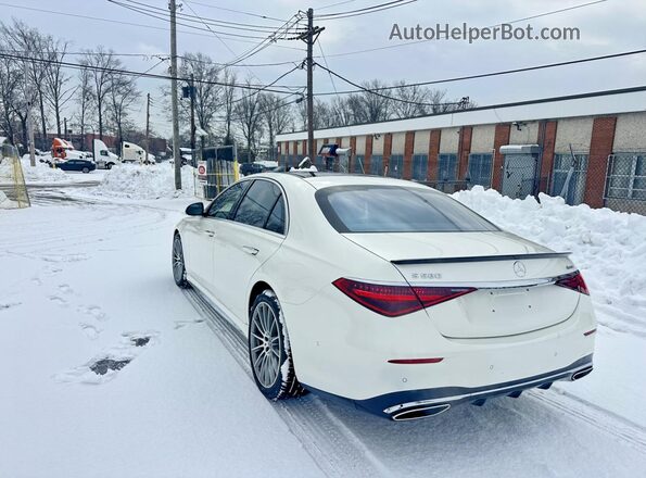 W1K6G7GBXPA177073 2023 MERCEDES-BENZ S-CLASS Белый Вид спереди