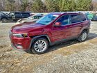 2019 Jeep Cherokee Latitude Бордовый vin: 1C4PJLCB6KD370729