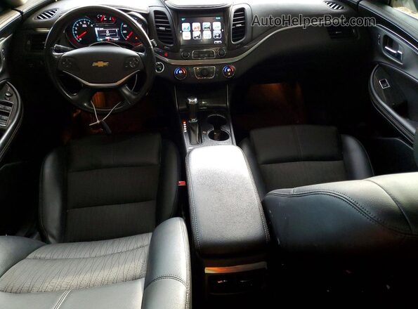 2G11Z5S3XK9135213 2019 CHEVROLET IMPALA Белый Вид панели приборов