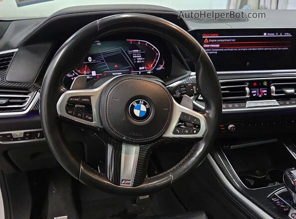 5UXCR4C08L9B00161 2020 BMW X5 White Widok zestawu wskaźników