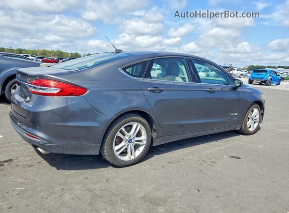 3FA6P0LU4JR268948 2018 FORD FUSION Gray Delantero derecho