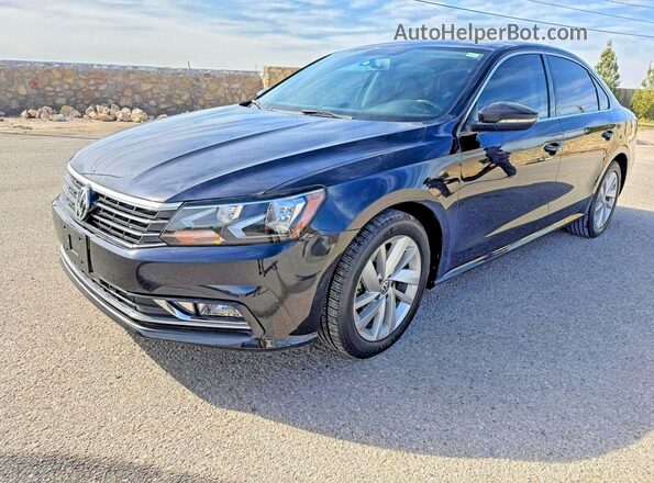 1VWBA7A33JC005519 2018 VOLKSWAGEN PASSAT Черный Задняя правая четверть