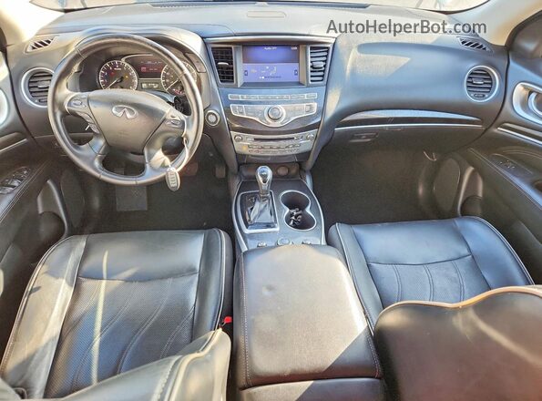 5N1DL0MM1JC525313 2018 INFINITI QX60 Синий Вид щитка приборов