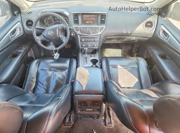 5N1DR2MN9HC672671 2017 NISSAN PATHFINDER Черный Вид панели приборов