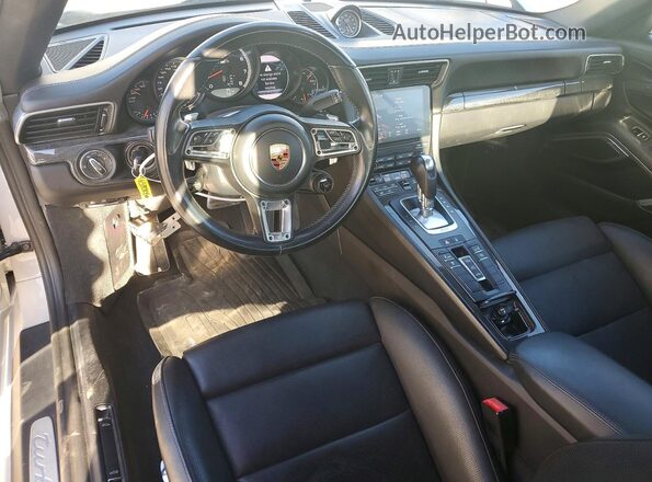 WP0CD2A93JS162091 2018 PORSCHE 911 Gray Widok zestawu wskaźników
