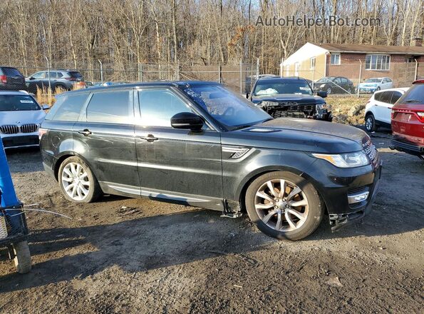 SALWR2VF6GA632426 2016 LAND ROVER RANGE ROVER Black Widok z przodu
