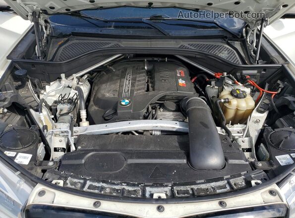5UXKU2C37H0U29418 2017 BMW X6 Белый Вид наклейки с VIN-кодом