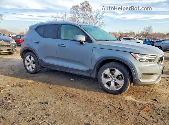 YV4162UK0L2278235 2020 VOLVO XC40 Gray Widok z przodu