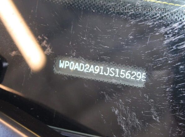 WP0AD2A91JS156295 2018 PORSCHE 911 Blue Widok wnętrza z tyłu