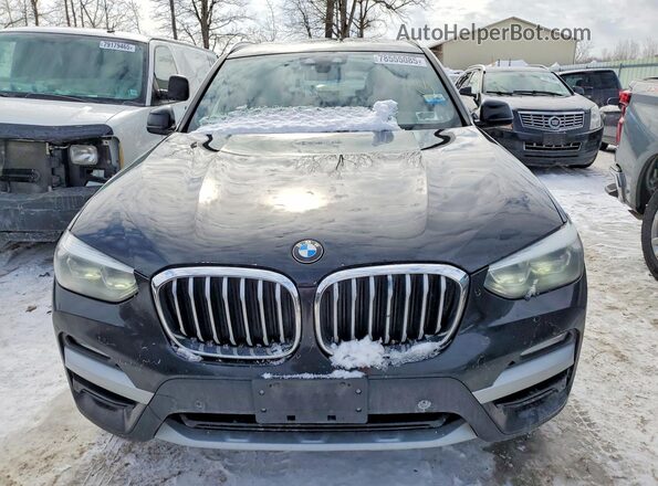 5UXTR9C59KLD94423 2019 BMW X3 Черный Вид сзади