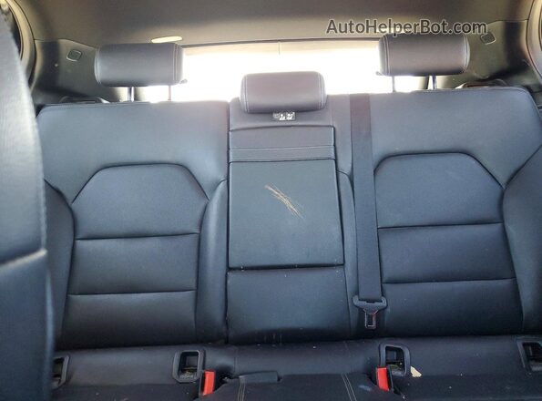 WDCTG4EB3HJ321489 2017 MERCEDES-BENZ GLA Черный Вид задней части салона