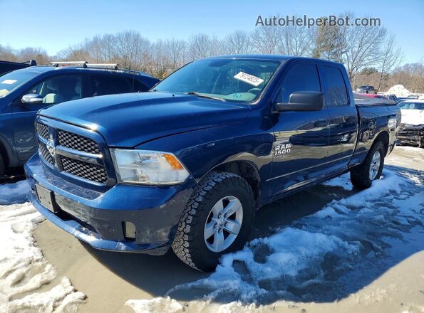 1C6RR7FG5KS636521 2019 RAM 1500 Blue Trasero izquierdo