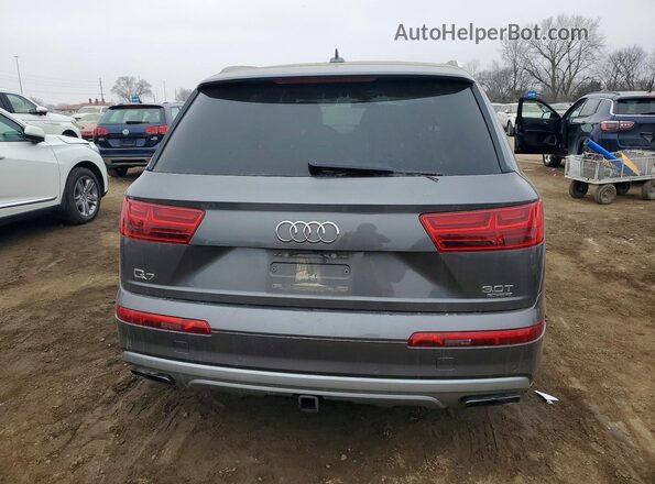 WA1LAAF73JD033177 2018 AUDI Q7 Gray Սալոնի դիմացի տեսք