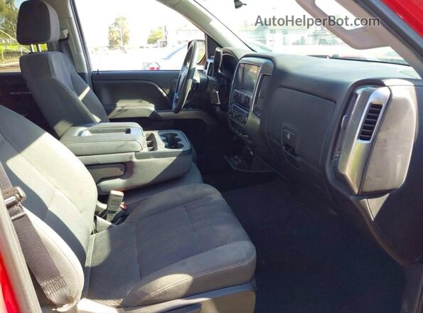3GCPCREC9JG584585 2018 CHEVROLET SILVERADO Red Vista frontal