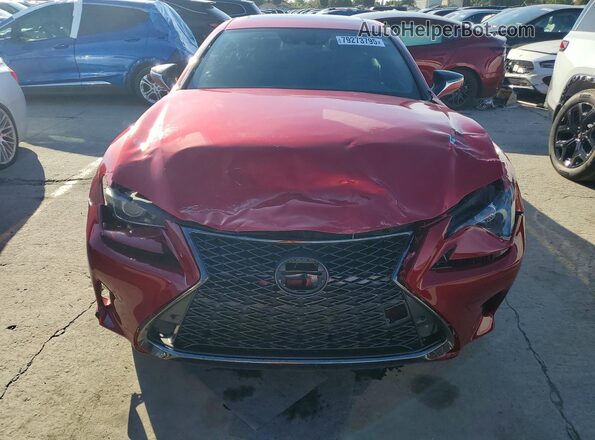 JTHSZ5DC4M5010618 2021 LEXUS RC Красный Вид сзади
