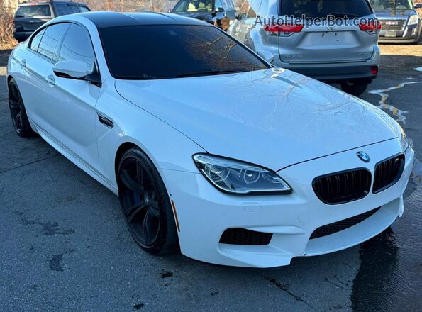 WBS6E9C56GG437177 2016 BMW M6 Белый Вид спереди