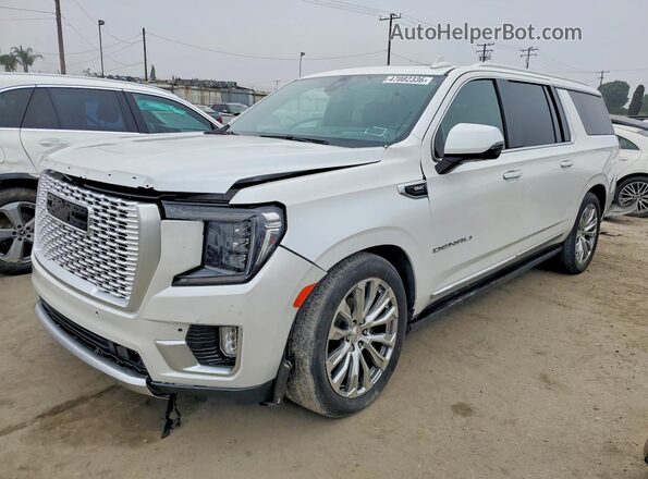 1GKS2JKLXNR134991 2022 GMC YUKON Белый Задняя левая четверть