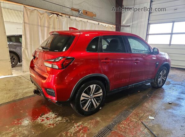 JA4AR3AU8LU015494 2020 MITSUBISHI OUTLANDER Красный Передняя правая четверть