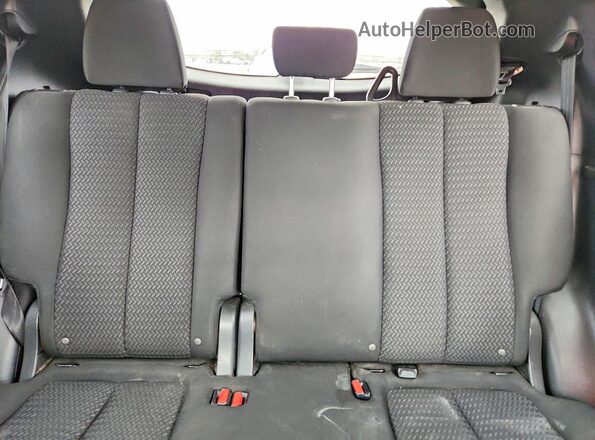 JA4ASUAA0NZ001952 2022 MITSUBISHI ECLIPSE Black Widok wnętrza z tyłu