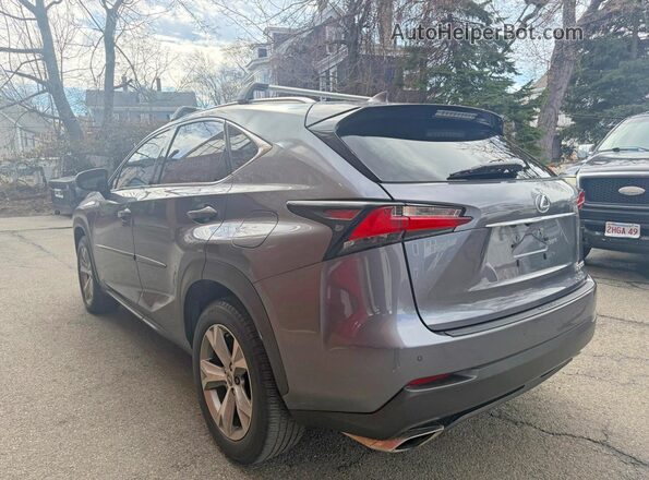 JTJBARBZ0H2112560 2017 LEXUS NX Серый Передняя правая четверть