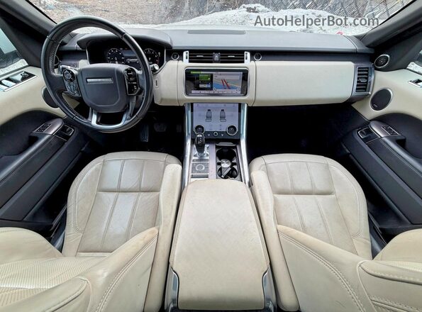 SALWR2RV8KA420377 2019 LAND ROVER RANGE Белый Вид задних сидений