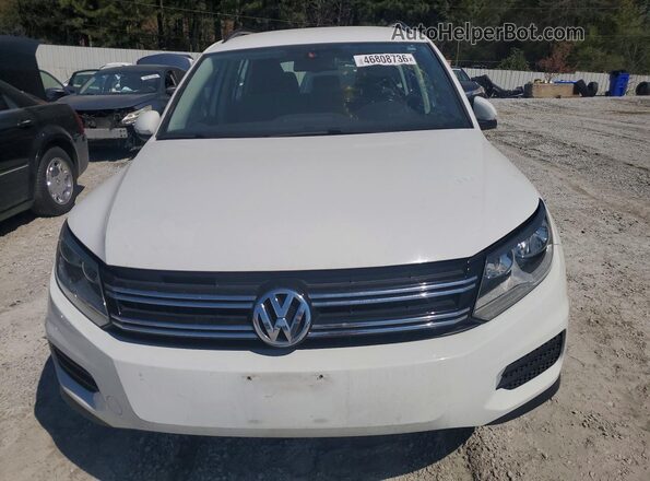 WVGAV7AX7HK017674 2017 VOLKSWAGEN TIGUAN White Vista trasera