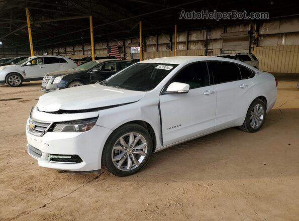 2G11Z5S3XK9135213 2019 CHEVROLET IMPALA Белый Передняя левая четверть