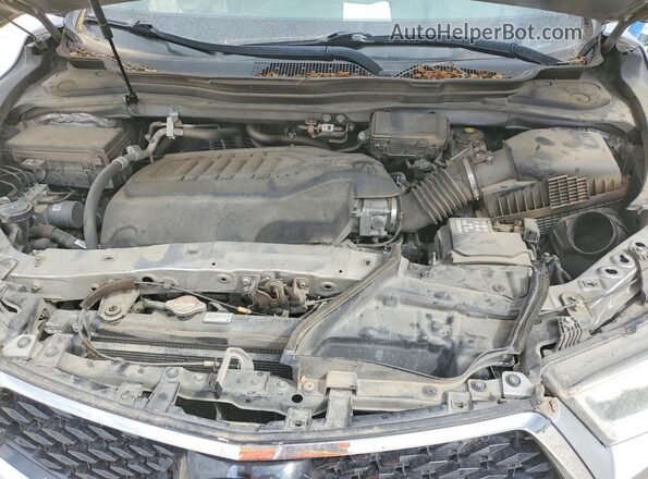 5J8YD3H33JL007646 2018 ACURA MDX Серебряный Вид наклейки с VIN-кодом