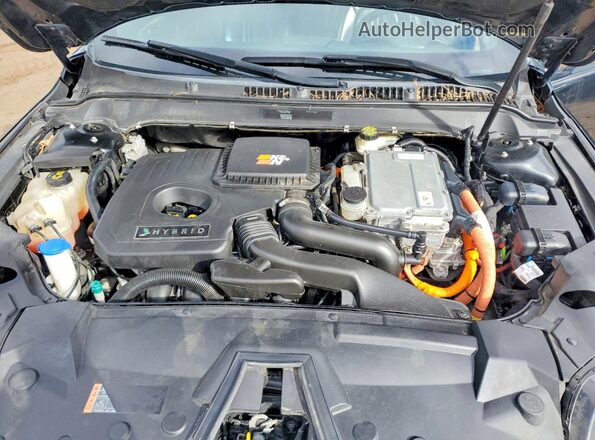 3LN6L5LU9HR654127 2017 LINCOLN MKZ Черный Вид подкапотного пространства