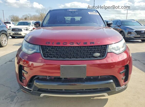SALRRBBV5HA025671 2017 LAND ROVER DISCOVERY Red Вид ззаду