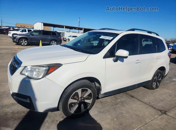 JF2SJAEC8JH415456 2018 SUBARU FORESTER 2.5 White Przód lewy