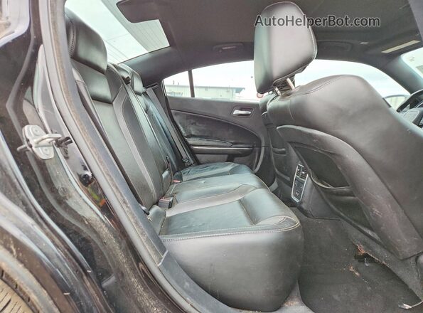 2C3CDXBG2LH213959 2020 DODGE CHARGER Black Rear interior view