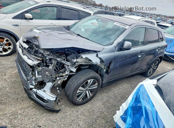 JA4APUAU1MU004009 2021 MITSUBISHI OUTLANDER Серый Задняя левая четверть