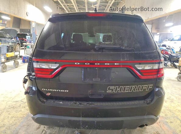 1C4RDJFG2KC645448 2019 DODGE DURANGO Black Widok wnętrza z przodu