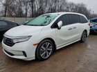 2022 Honda Odyssey Touring White vin: 5FNRL6H81NB049132