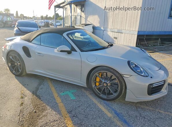 WP0CD2A93JS162091 2018 PORSCHE 911 Gray Widok z przodu