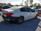 2017 Bmw 540 I Белый vin: WBAJE5C30HG915195
