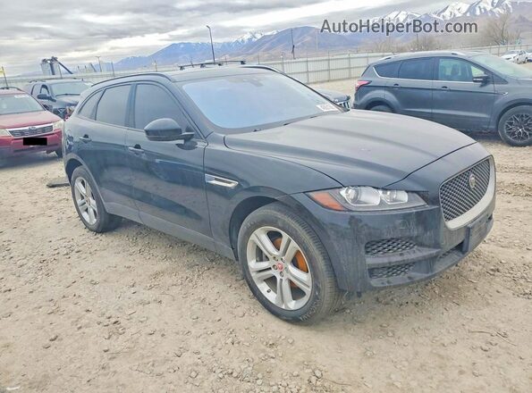 SADCJ2BN9HA086983 2017 JAGUAR F-PACE Черный Вид спереди