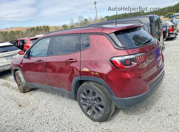 3C4NJCEBXMT548644 2021 JEEP COMPASS Красный Задняя правая четверть