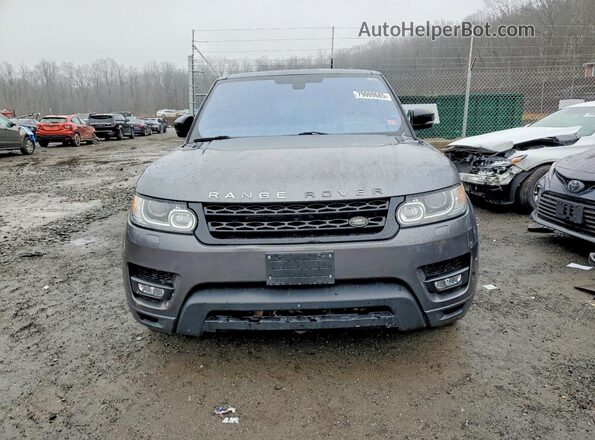 SALWR2EF2GA102485 2016 LAND ROVER RANGE Серый Вид сзади