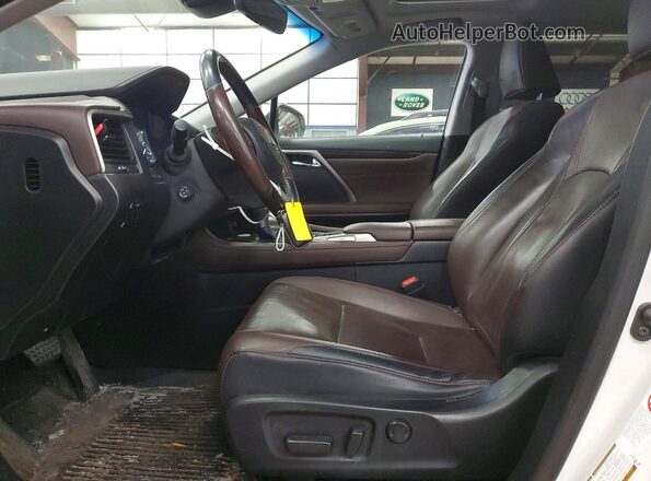 JTJDZKCA9J2004834 2018 LEXUS RX Белый Вид панели приборов
