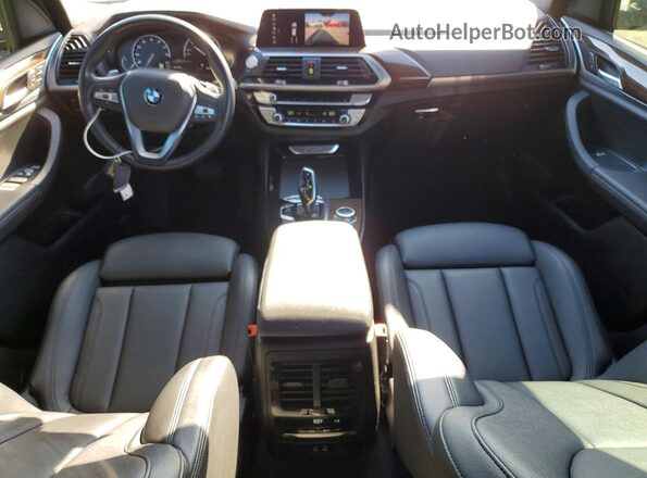 5UXTY3C05L9B40016 2020 BMW X3 Черный Вид щитка приборов