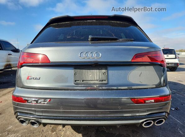 WA1B4AFY1M2027101 2021 AUDI SQ5 Серый Вид салона спереди