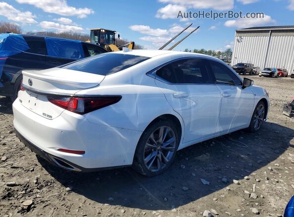 58ABZ1B12KU030403 2019 LEXUS ES Белый Передняя правая четверть