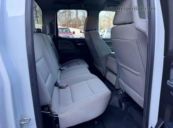 2GCVKNEC6K1223067 2019 CHEVROLET SILVERADO White Engine compartment view