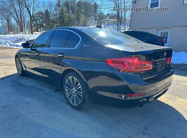 WBAJA9C56JB253324 2018 BMW 5 SERIES Черный Задняя правая четверть