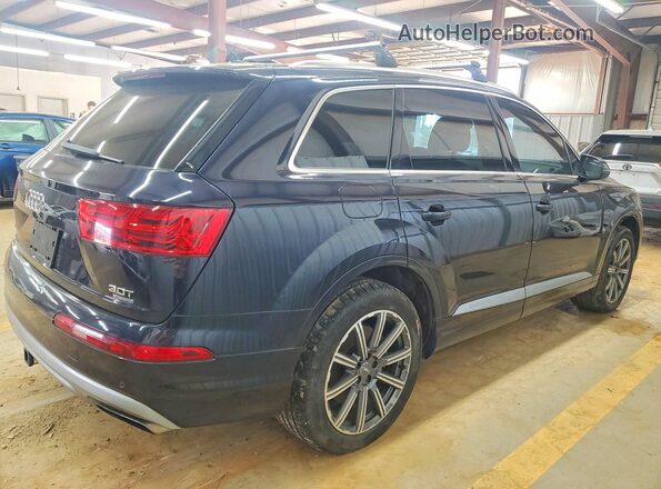 WA1LAAF76HD035161 2017 AUDI Q7 Blue Передня права чверть