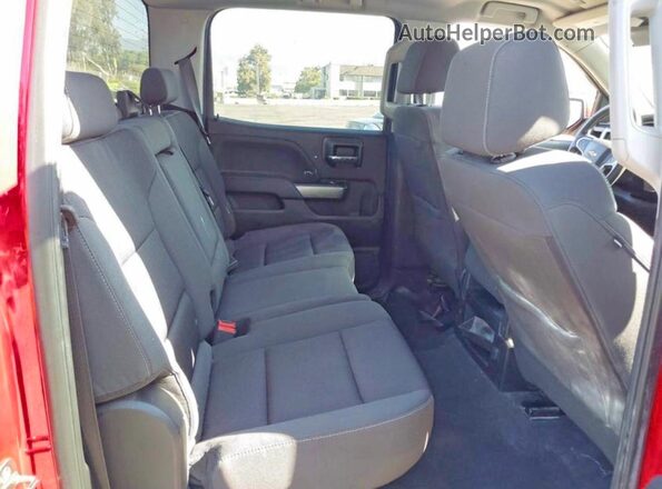 3GCPCREC9JG584585 2018 CHEVROLET SILVERADO Red Vista trasera