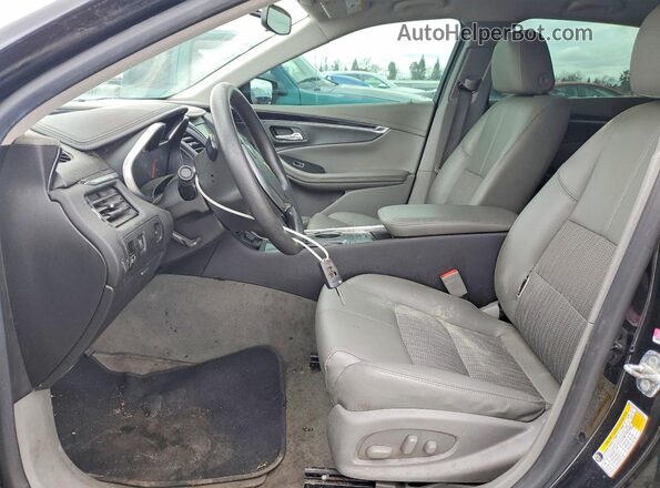 1G11X5S31KU138784 2019 CHEVROLET IMPALA Черный Вид салона спереди
