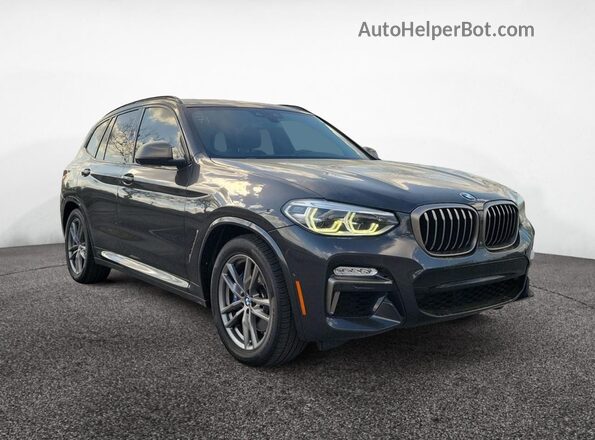5UXTS3C56K0Z09071 2019 BMW X3 Черный Задняя левая четверть